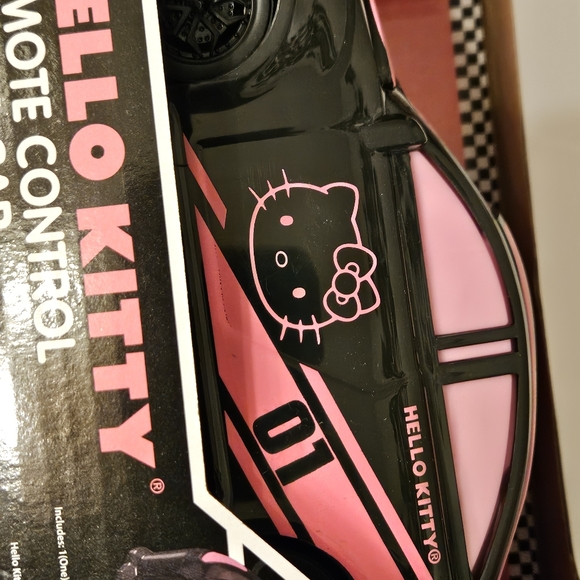 🙍🏼‍♂️⬇️Hello Kitty Remote Control Racing Car With Wheel Controller - Picture 11 of 11